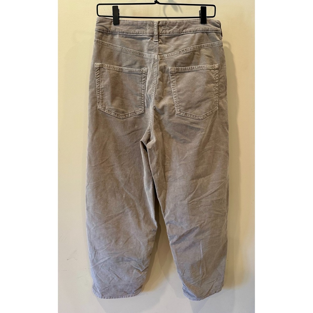 Free‎ People Good Luck Mid-Rise Corduroy Cord Jean Slouchy Tan Size 28 $198 - Picture 2 of 6